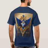 diamond Faith LLCロゴTシャツデザイン Tシャツ (裏面)