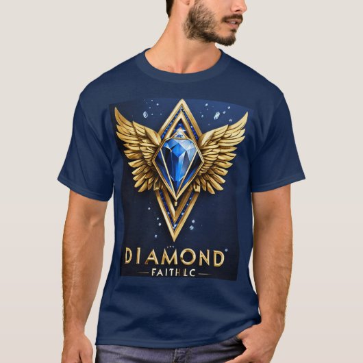 diamond Faith LLCロゴTシャツデザイン Tシャツ (正面)