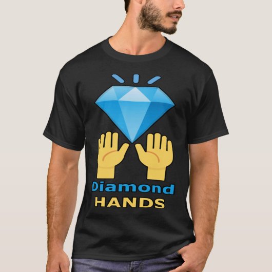 Diamond Hands株式市場トレーダーと投資家の皆さん Tシャツ (正面)