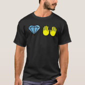 Diamond Hands To The Moon Stonks Tシャツ (正面)