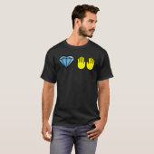 Diamond Hands To The Moon Stonks Tシャツ (正面フル)