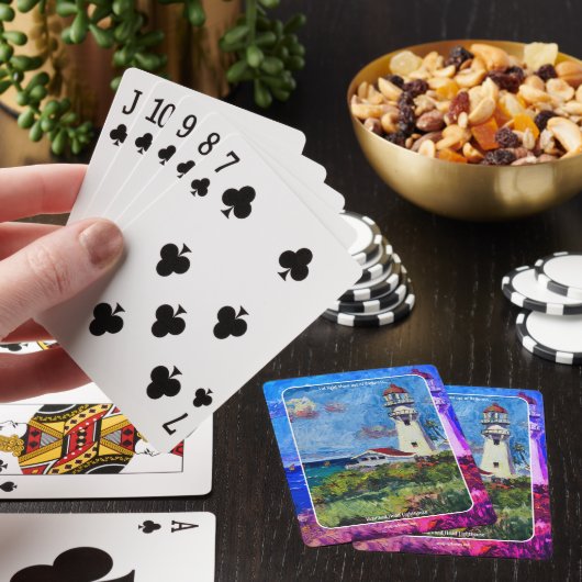 Diamond Head lighthouse Playing Cards トランプ (インサイチュ)