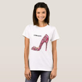 Diamond Heels: Shine and Elegance Tシャツ (正面フル)