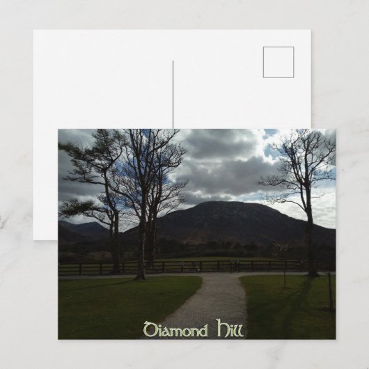 Diamond Hill, Connemara National Park ポストカード (正面/裏面)