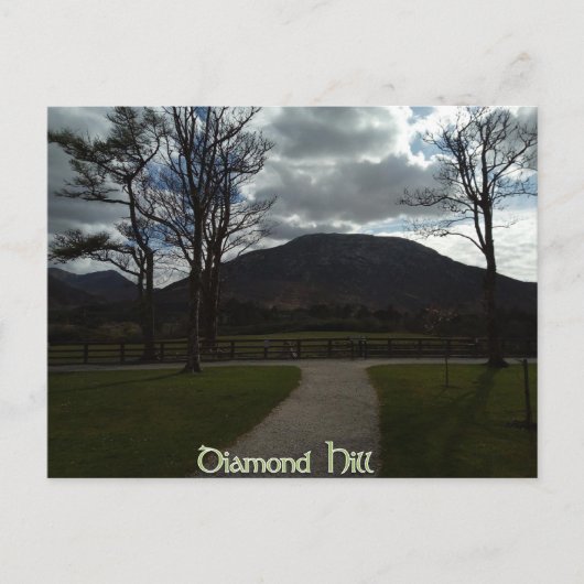 Diamond Hill, Connemara National Park  ポストカード (正面)