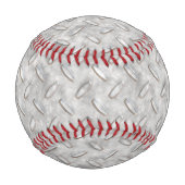 Diamond Industrialスタイルの背景をカスタマイズ可能 野球ボール (裏面)