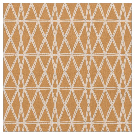 Diamond Lattice contemporary modern triangle ファブリック (クローズアップ)
