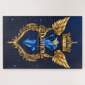 Diamond Logo Puzzle | Luxury Crystal Diamond Jigsa ジグソーパズル (横)