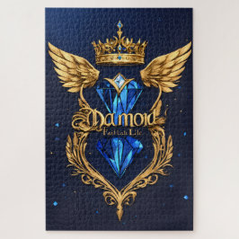 Diamond Logo Puzzle | Luxury Crystal Diamond Jigsa ジグソーパズル