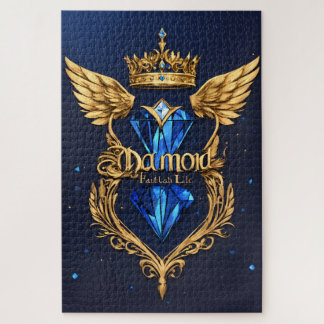 Diamond Logo Puzzle | Luxury Crystal Diamond Jigsa ジグソーパズル