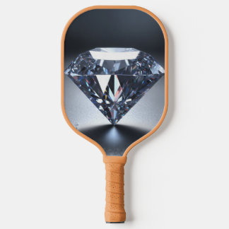Diamond Logo Tan Pickleball Paddle Cover ピックルボールラケット