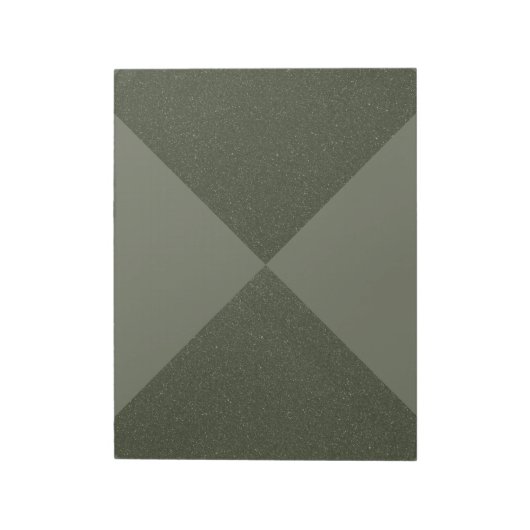 Diamond Moss Greenメモ帳の分割 – カスタマイズ可能 ノートパッド (回転)
