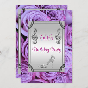 Diamond Music Note、Stiletto、薄紫バラ60日 招待状