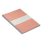Diamond Pattern Rosé ノートブック (右側)