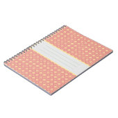 Diamond Pattern Rosé ノートブック (左側)