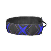 Diamond-shaped Pattern, Blue and Black, アスレチックヘッドバンド (右)