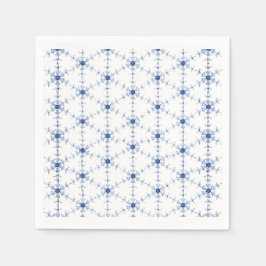 Diamond Snowflake Pattern スタンダードカクテルナプキン