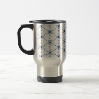 Diamond Snowflake Pattern Beer Stein トラベルマグ