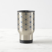Diamond Snowflake Pattern Beer Stein トラベルマグ (中央)