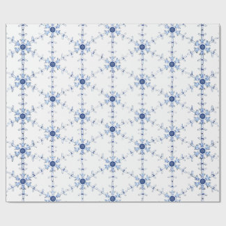 Diamond Snowflake Pattern Wrapping Paper ラッピングペーパー