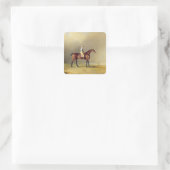 Diamond, with Dennis Fitzpatrick Up, 1799 (油オン スクエアシール (バッグ)