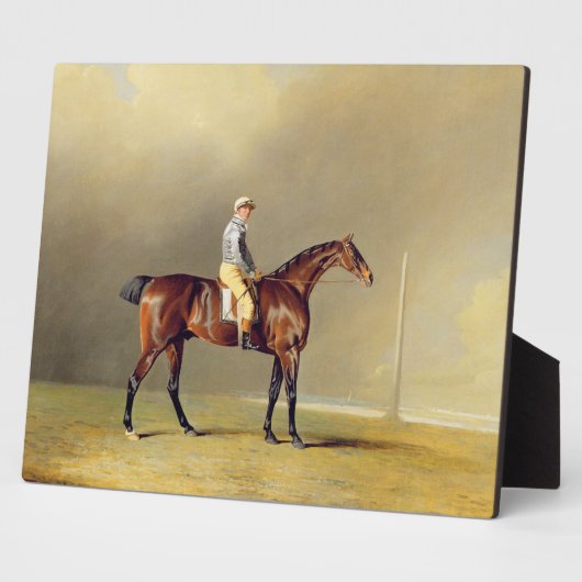 Diamond, with Dennis Fitzpatrick Up, 1799 (油オン フォトプラーク (側面)