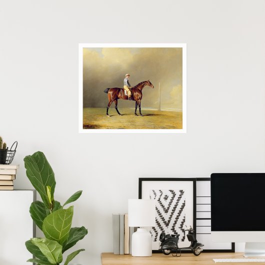 Diamond, with Dennis Fitzpatrick Up, 1799 (油オン ポスター (ホームオフィス)