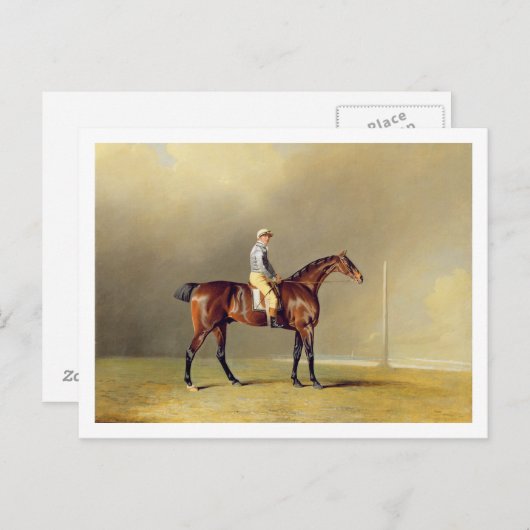 Diamond, with Dennis Fitzpatrick Up, 1799 (油オン ポストカード (正面/裏面)