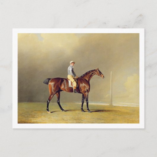 Diamond, with Dennis Fitzpatrick Up, 1799 (油オン ポストカード (正面)