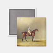 Diamond, with Dennis Fitzpatrick Up, 1799 (油オン マグネット (正面/裏面)