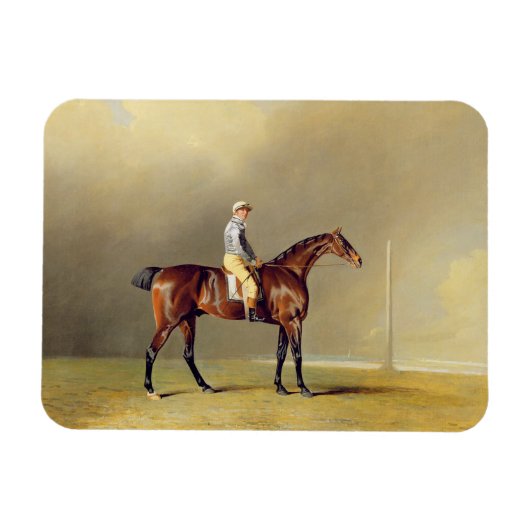 Diamond, with Dennis Fitzpatrick Up, 1799 (油オン マグネット (横)