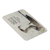 Diamondback Ratlesnake, White Sands National マグネット (右側)