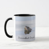 Diamondback Terrapin Face Mug マグカップ (左)