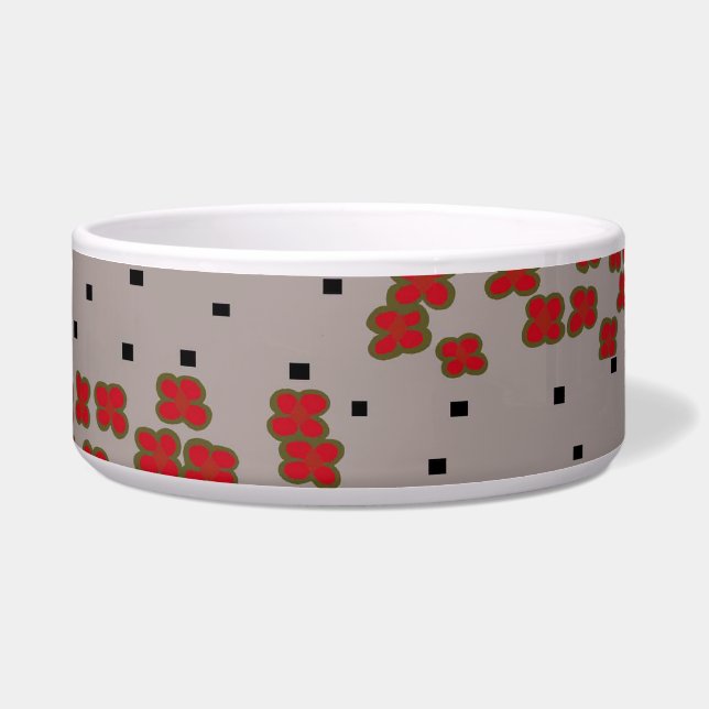 DiamondFlowersSquaresRectangles ボウル (正面)