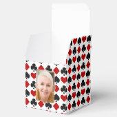 Diamonds and Hearts Vertical Photo Template フェイバーボックス (オープン)