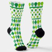 Diamonds And Shamrocks All-Over-Print Socks ソックス