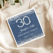 Diamonds & Denim 30th Birthday Party スタンダードランチョンナプキン
