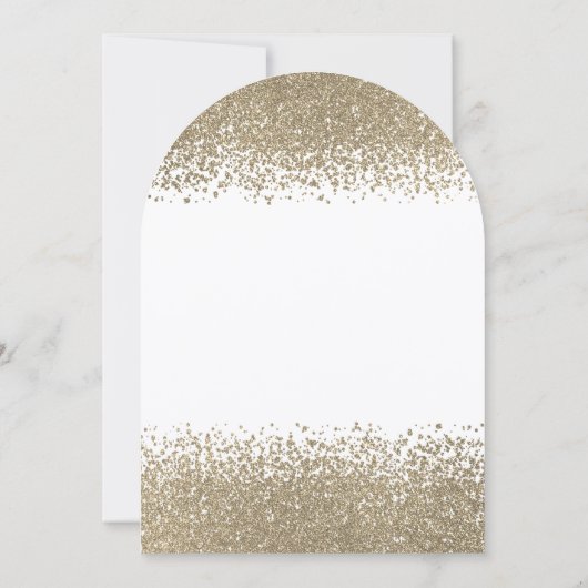  Diamonds Eiffel Tower Butterfly Bridal Shower  招待状 (裏面)