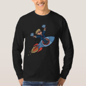 Diamonds flying space shuttle tシャツ (正面)