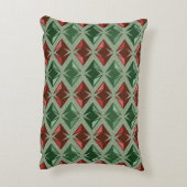 DIAMONDS Gems Red Green 2 in 1 アクセントクッション (裏面(縦))