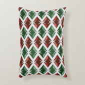 DIAMONDS Gems Red Green 2 in 1 アクセントクッション (正面(垂直))