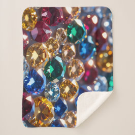 Diamonds Of Many Colors シェルパブランケット