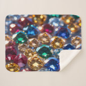 Diamonds Of Many Colors シェルパブランケット (正面(横))