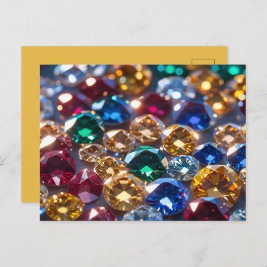Diamonds Of Many Colors ポストカード (正面/裏面)