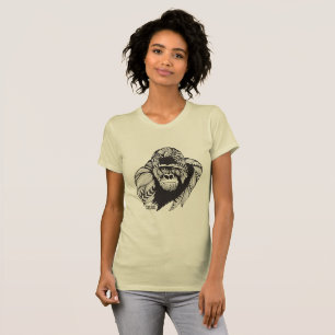 Dian Fosseyのゴリラの資金の女性のTシャツ Tシャツ