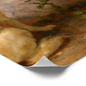 Diana and her Companions by Johannes Vermeer ポスター (角)