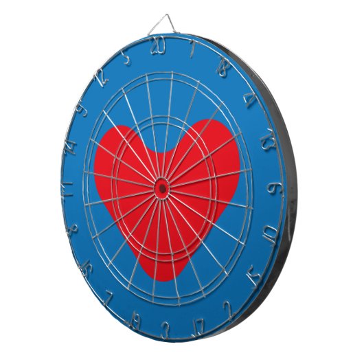 DIANA DARDOS CORAZON pixelates by MASANSER ダーツボード (正面右)