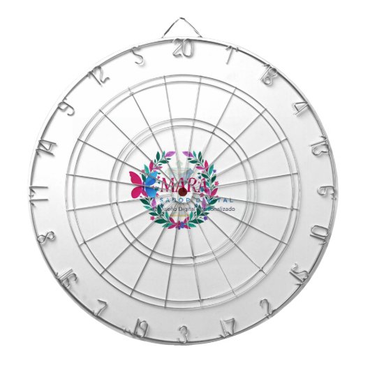 Diana Delantal — Precisión con sabor ダーツボード (正面)