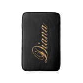 Diana gold Design Lettering Badematte バスマット (正面縦)