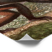 Diana Monkey by Louis Sargent,ヴィンテージ野生動物 ポスター (角)